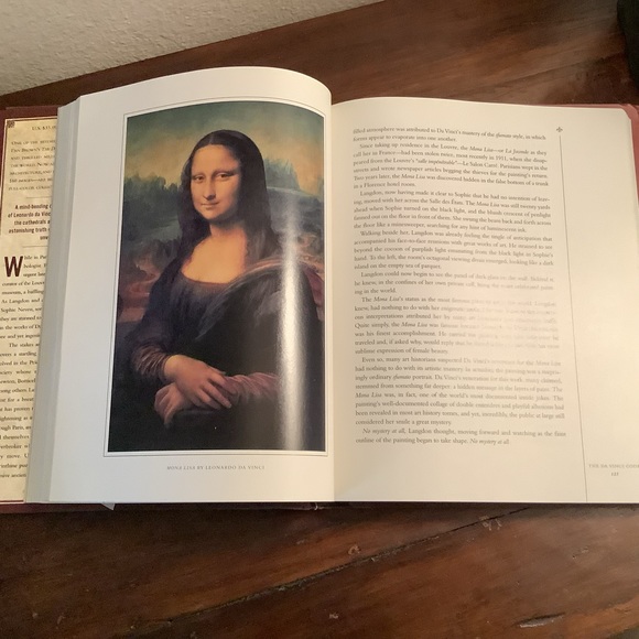 The Da Vinci Code Special Illustrated Edition Hardcover Dan Brown - Picture 3 of 4